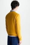 Crew neck pima cotton sweater