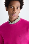 Crew neck pima cotton sweater