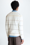 Striped Cadena de Ochos pima cotton sweater