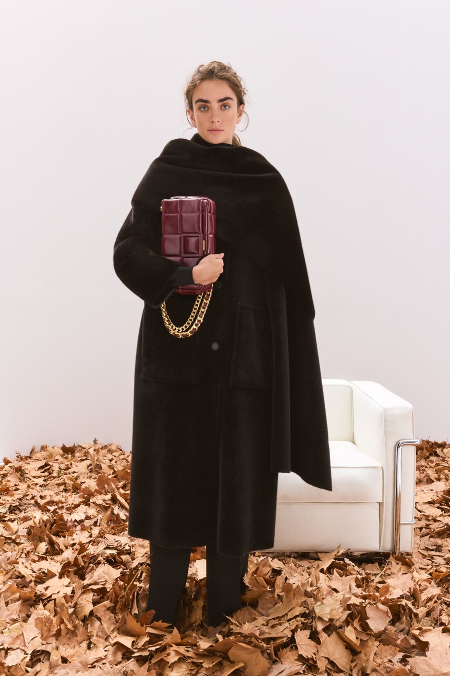 ABRIGO LARGO OVERSIZE PELO
