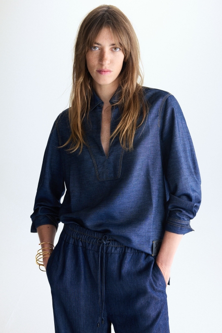 CAMISA OVERSIZE DENIM