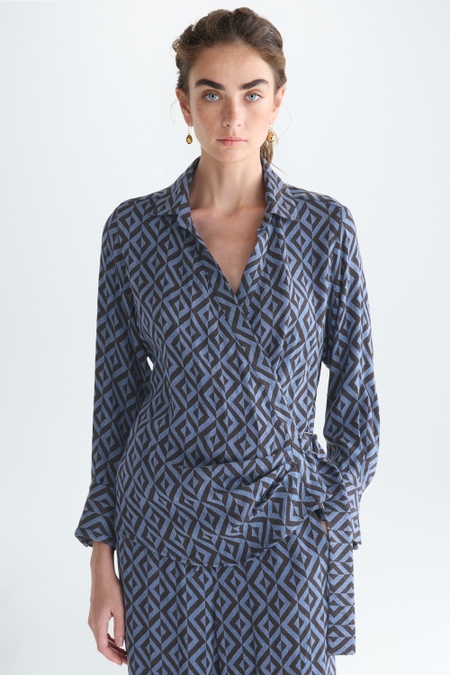 CAMISA OVERSIZE JACQUARD MOSAICUBO