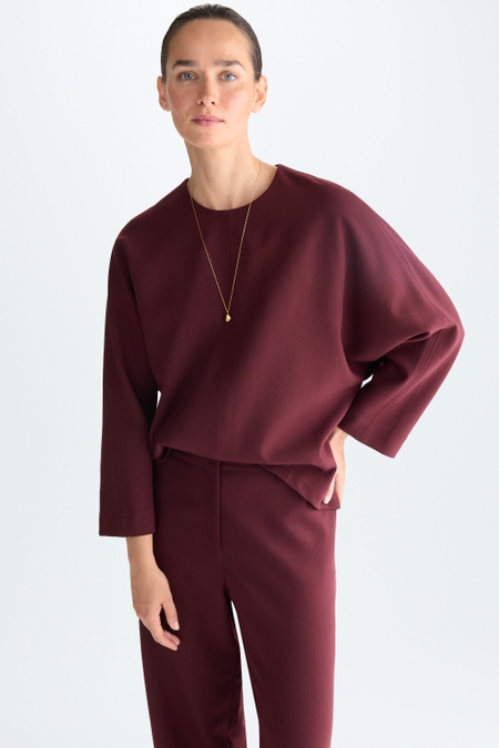 TOP COCOON DOBLE TELA