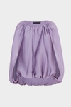 CHIFFON BALLOON BLOUSE