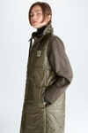 Gutenberg quilted nylon reversible gilet