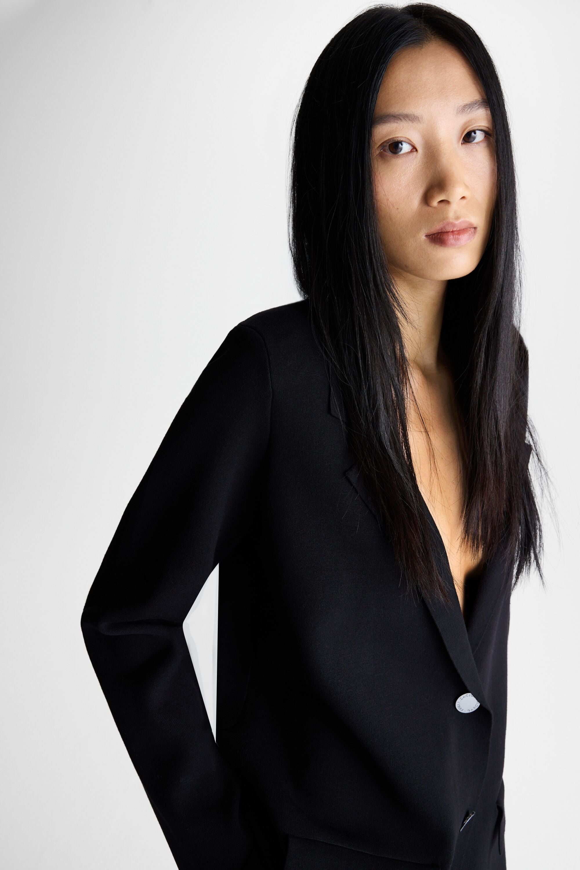 Skin fit blazer deals