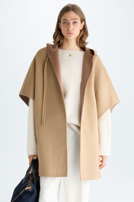 CAPA REVERSIBLE OVERSIZE LANA DOBLE FAZ CAPUCHA