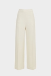 Knit wide-leg trousers