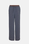 Mosaicubo jacquard pyjama-style trousers