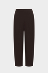 Double-faced straight-leg trousers