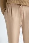 Stretch-knit jogger trousers