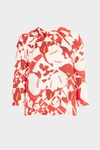 Cala Frida print twill jersey t-shirt