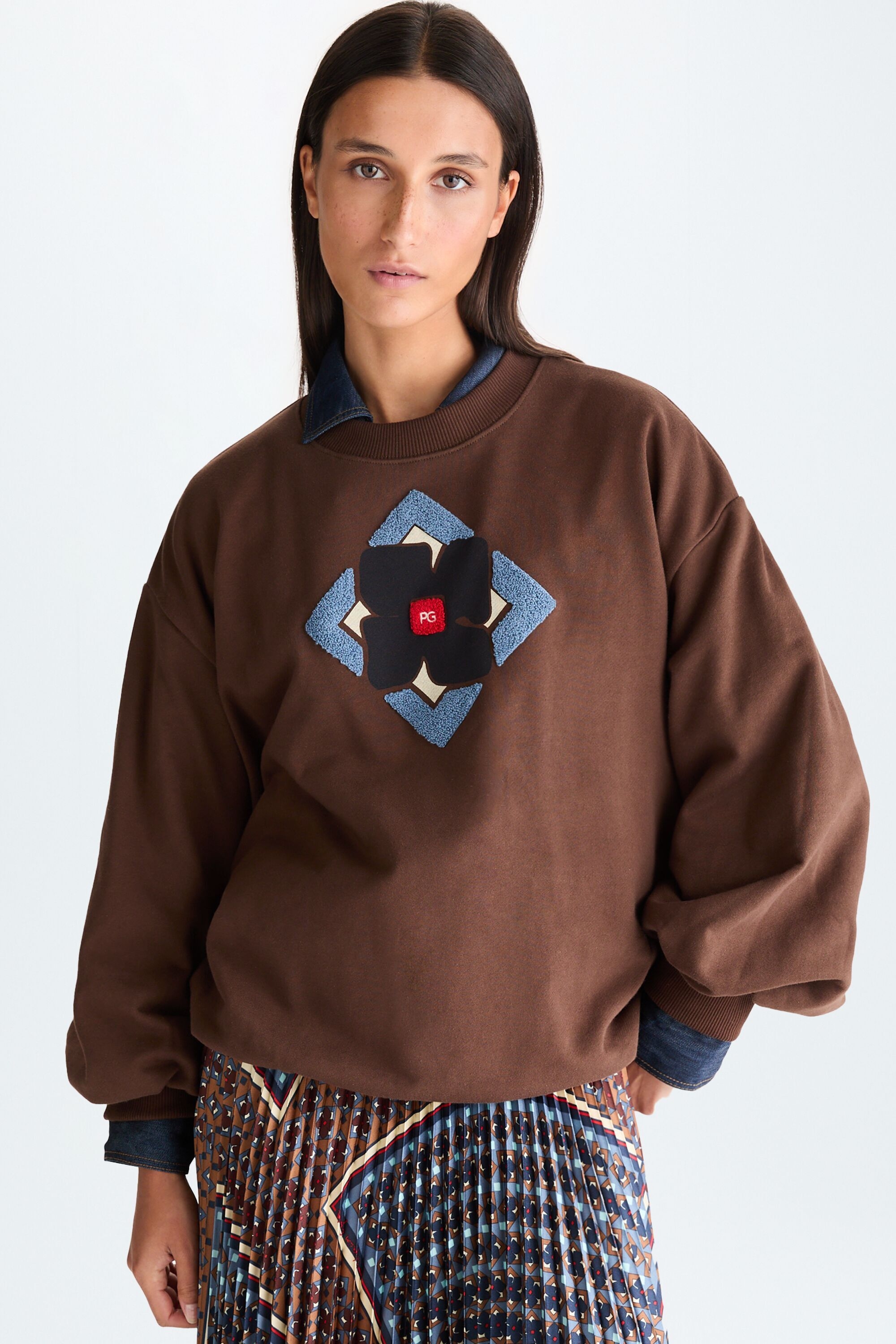Sudadera oversize felpa jersey Cubiflor