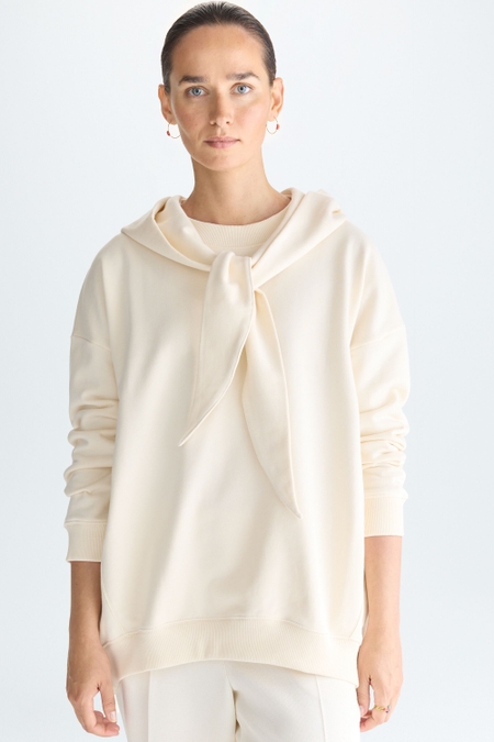 SUDADERA FELPA CAPUCHA EXTRAÍBLE