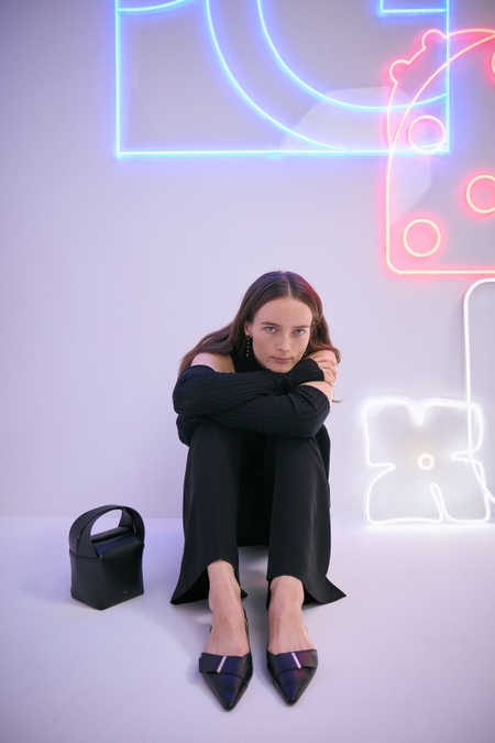 ZAPATO PLANO DESTALONADO PIEL OBI