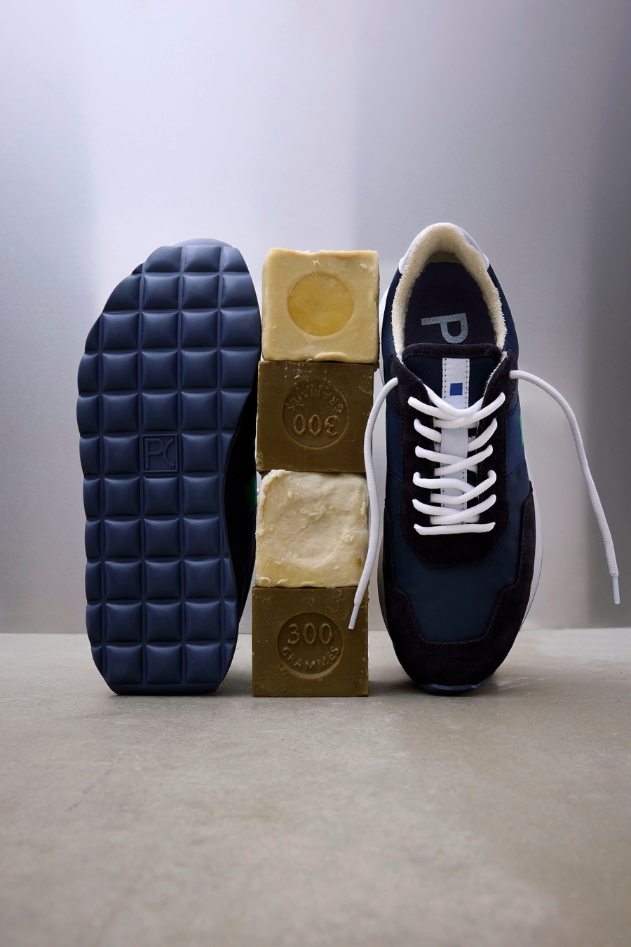 CHOCO PG CANVAS SUEDE SNEAKERS