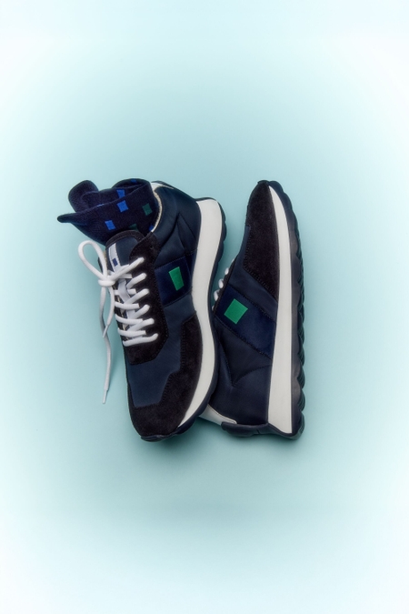 CHOCO PG CANVAS SUEDE SNEAKERS