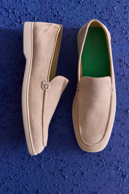 CUBO SUEDE LOAFERS