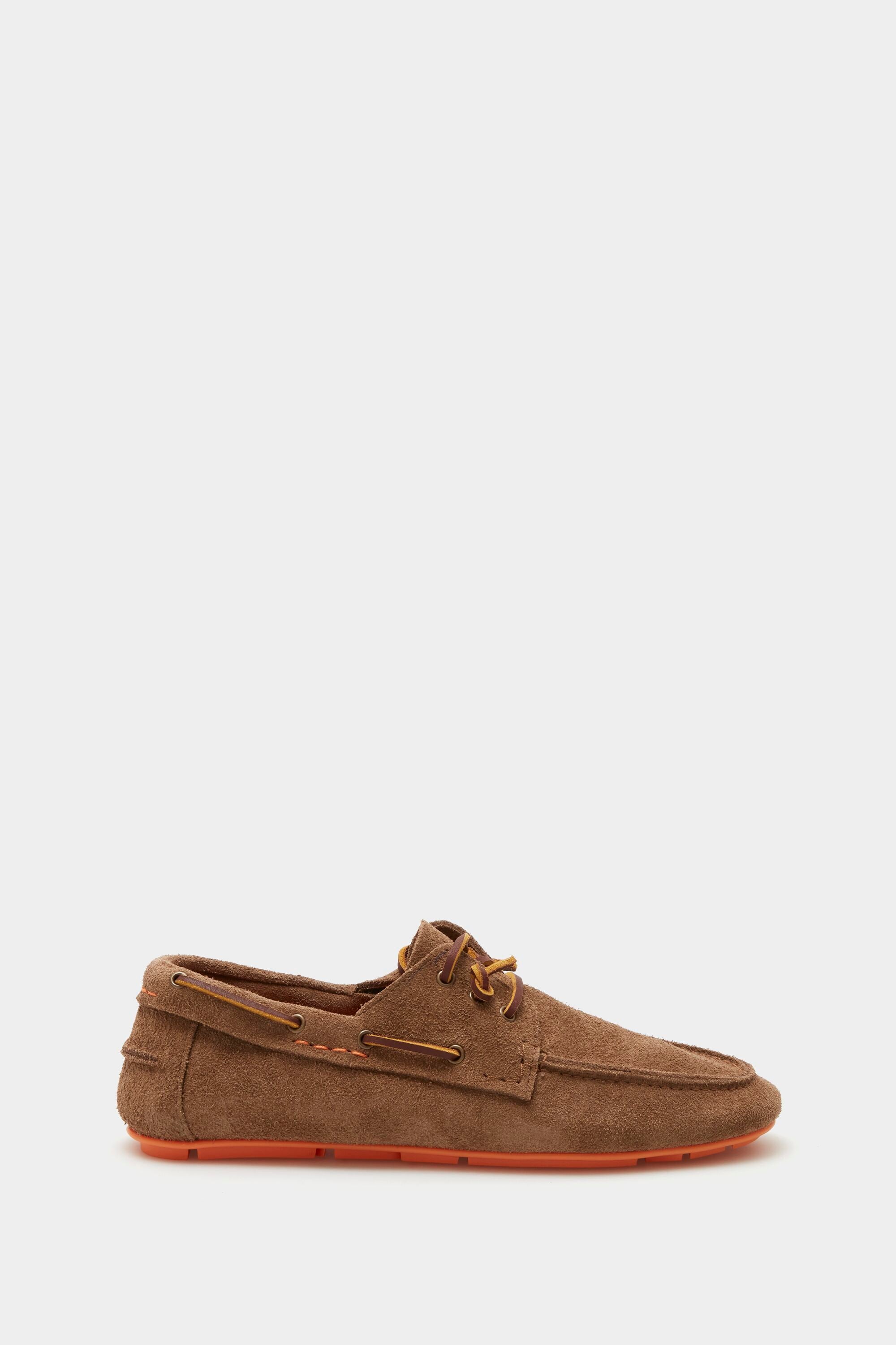 Cinta PG suede loafers oak - Purificacion Garcia United States