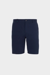 Cotton twill regular fit bermuda shorts