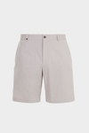 Cotton twill regular fit bermuda shorts