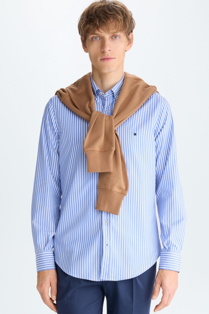 CANDY STRIPE POPLIN SHIRT