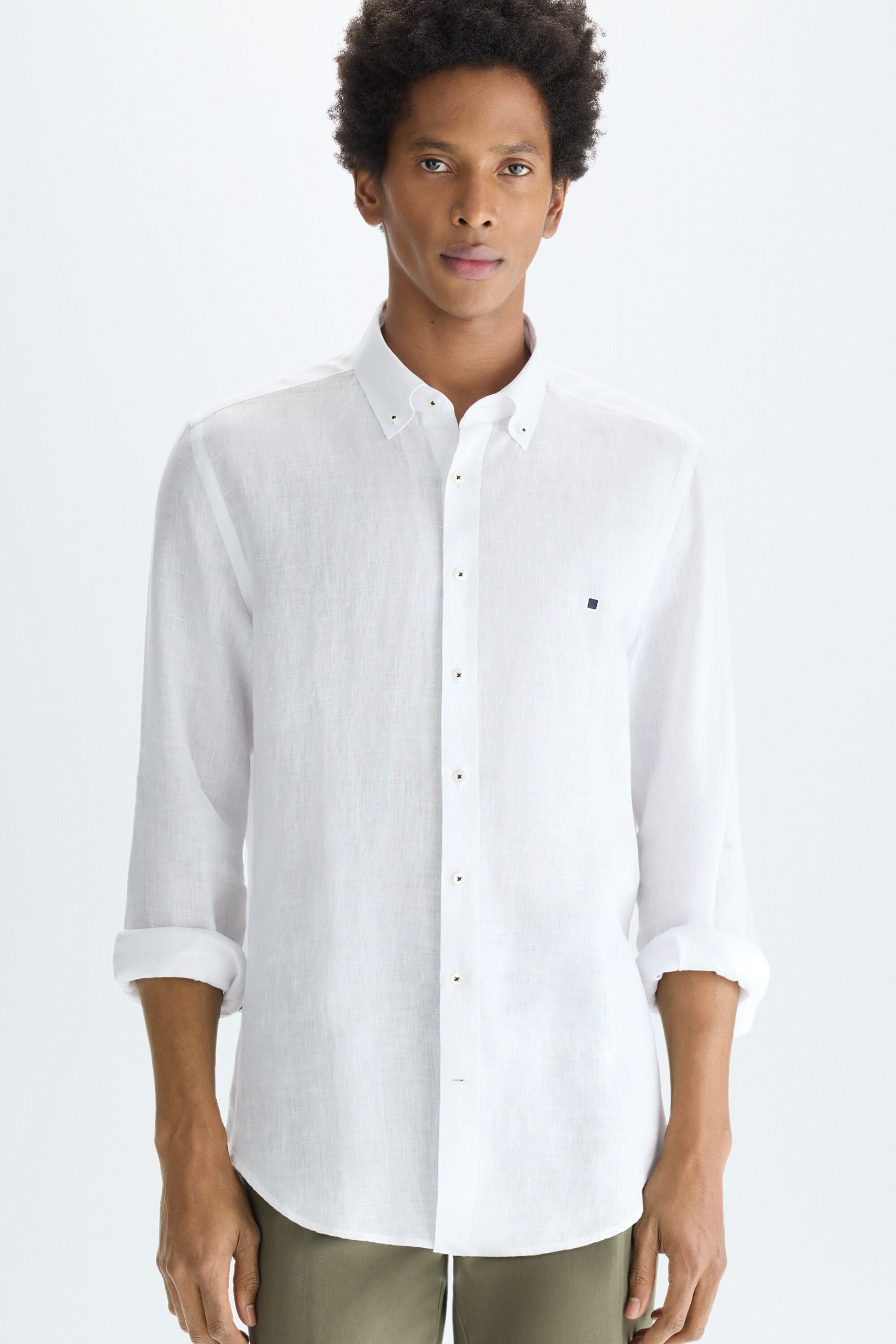 Camisa Blanca Lino CAMISA LINO BLANCA
