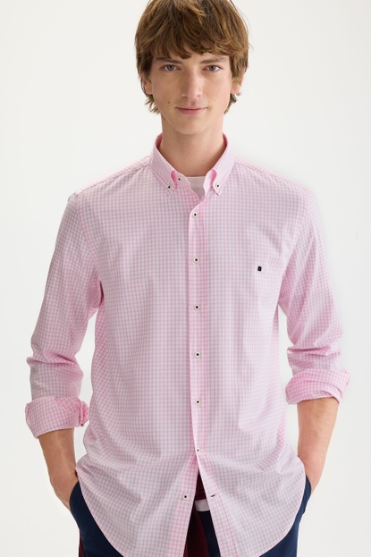 CHEQUERED OXFORD SHIRT