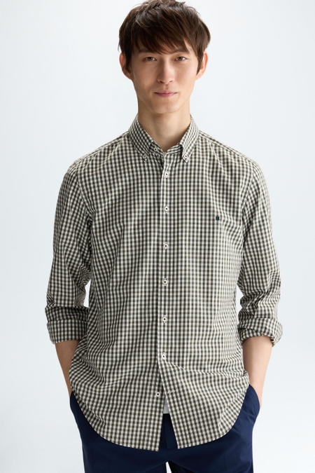 CAMISA POPELÍN CUADROS VICHY
