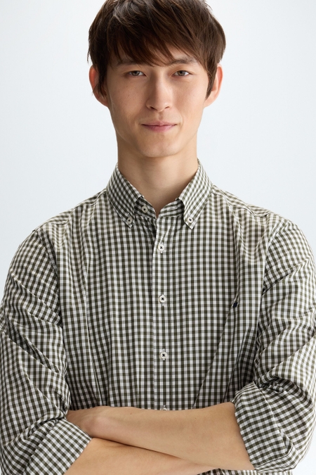 CAMISA POPELÍN CUADROS VICHY