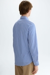 Candy stripe poplin shirt