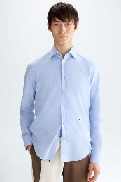 SPREAD COLLAR OXFORD SHIRT