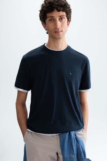 COTTON DOUBLE T-SHIRT