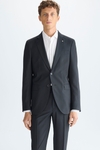 Tropical wool classic fit suit jacket