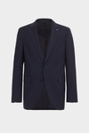 Tropical wool classic fit suit jacket