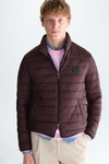 Quilted technical nylon jacket