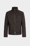 Origami quilted technical nylon jacket