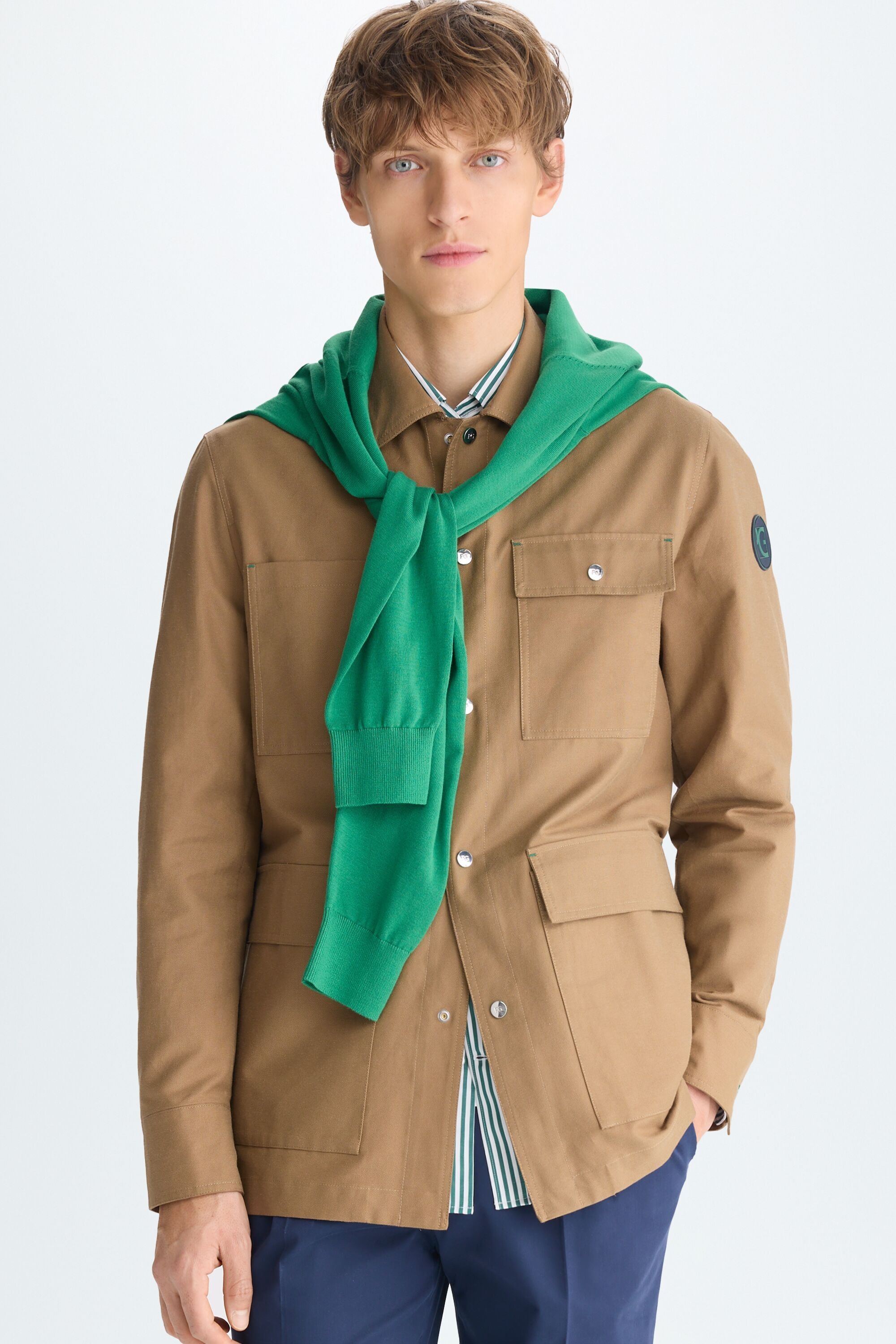 Technical safari jacket