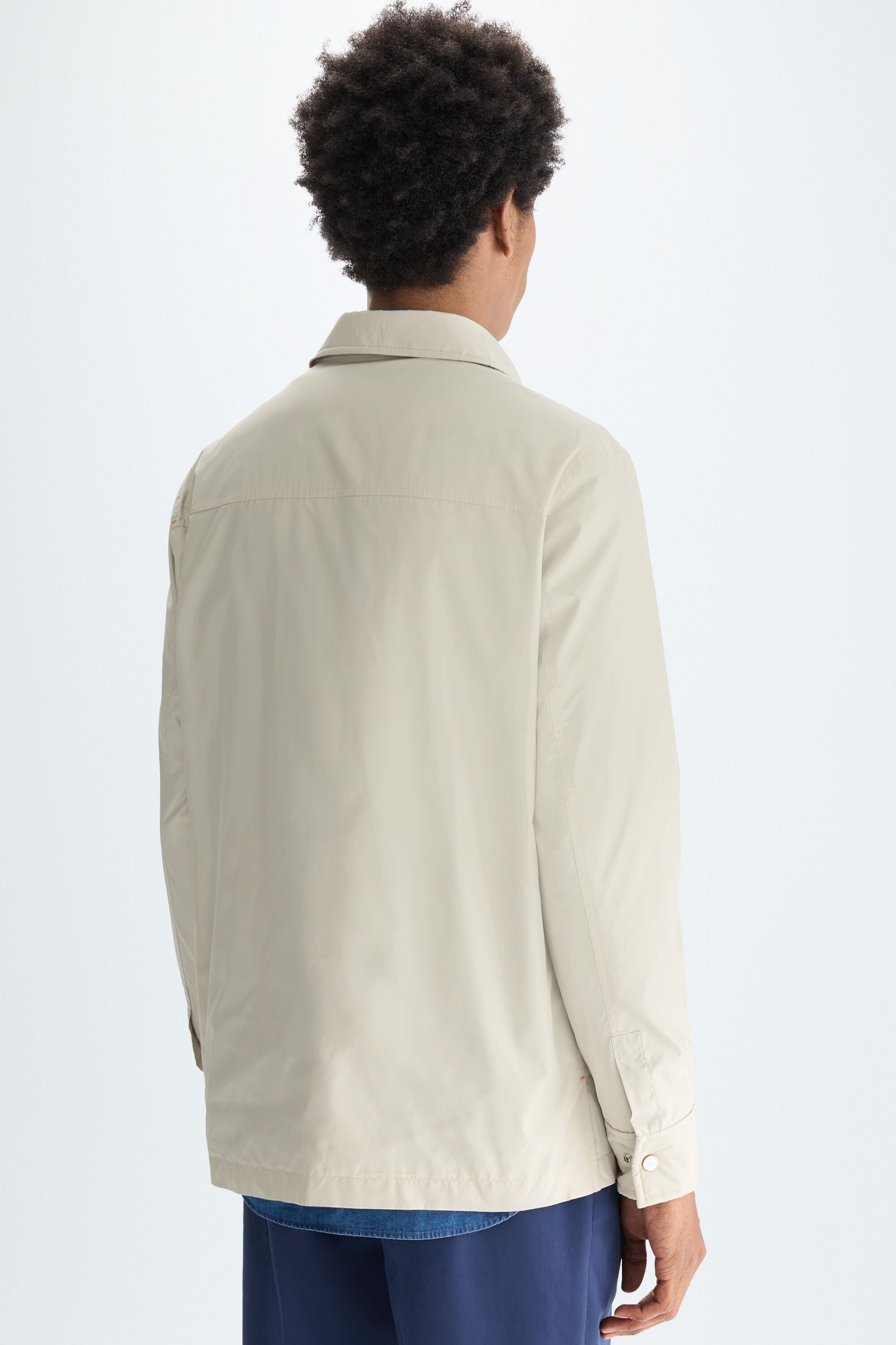 【関税＆送料込み】Herno Technical Fabric Overshirt HERNO Brushed Wool and Cashmere-Blend Overshirt for Men | MR