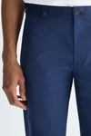 Cotton twill regular fit chino trousers