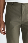 Cotton twill regular fit chino trousers