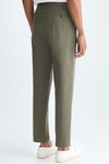 Cotton twill regular fit chino trousers