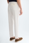 Cotton twill regular fit chino trousers