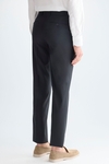 Tropical wool classic fit suit trousers