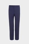 Tropical wool classic fit suit trousers