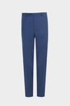 Tropical wool classic fit suit trousers