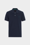 Piqué slim fit polo shirt