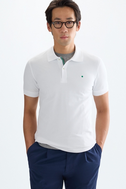 PIQUÉ SLIM FIT POLO SHIRT