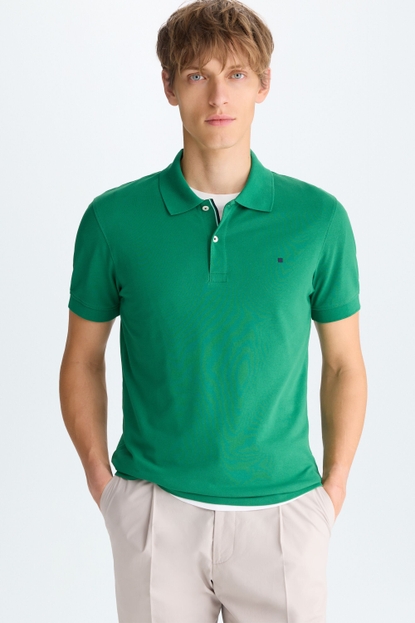 PIQUÉ SLIM FIT POLO SHIRT