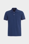 Piqué slim fit polo shirt